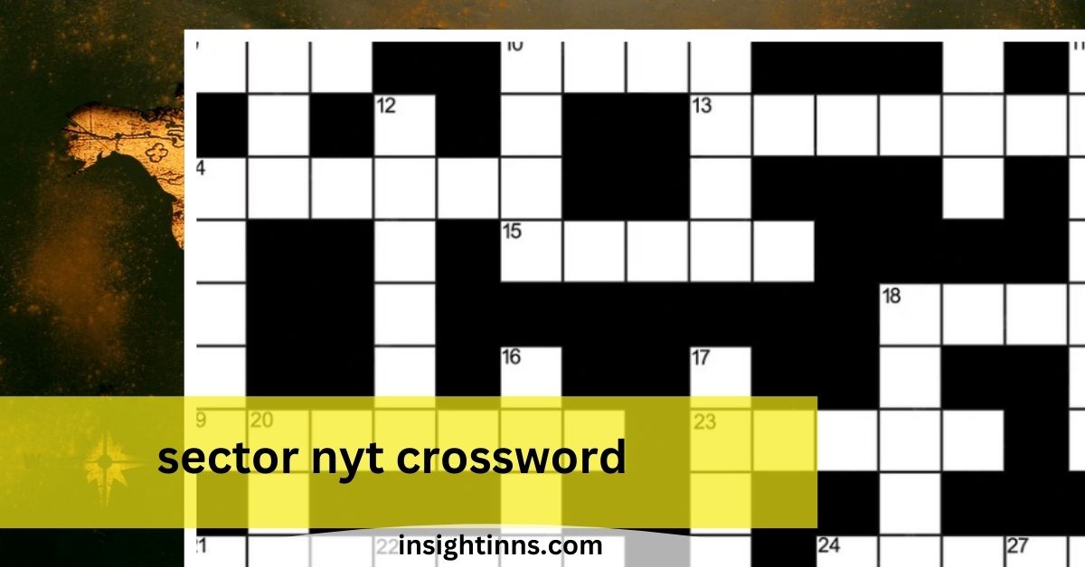 sector nyt crossword