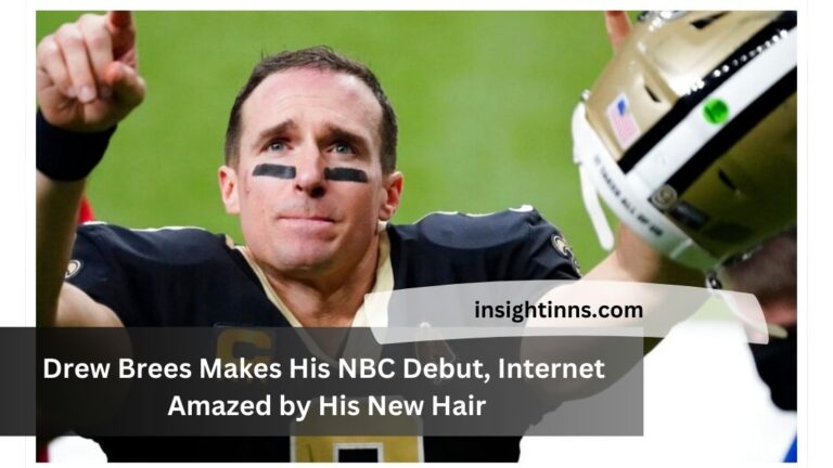 Drew Brees Makes His NBC Debut, Internet Amazed by His New Hair