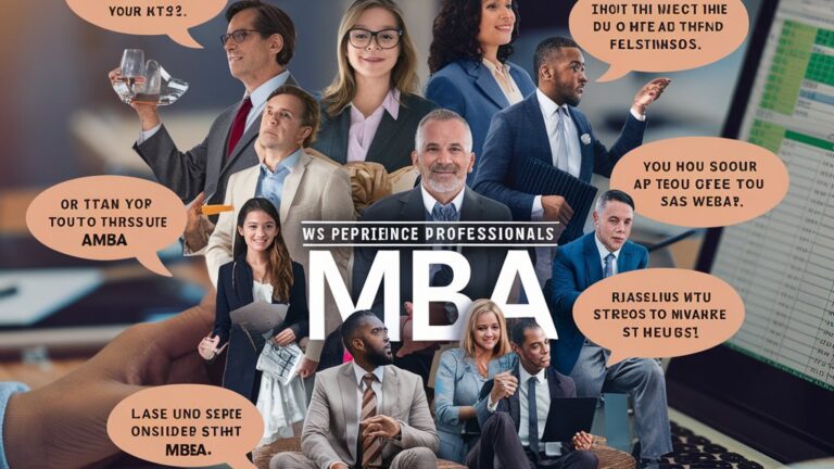 Why mba answer for experienced professionals-notesmama – Explore the Reasons