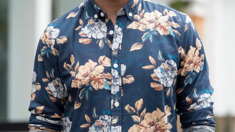 299 rs only flower style casual men shirt long sleeve thesparkshop.in