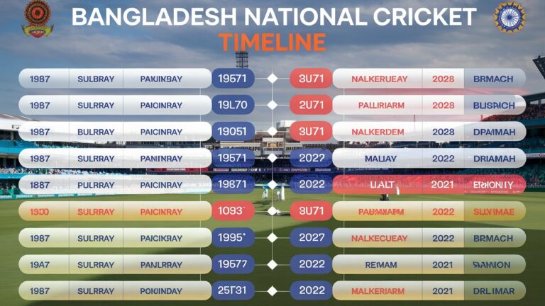 bangladesh national cricket team vs india national cricket team timeline